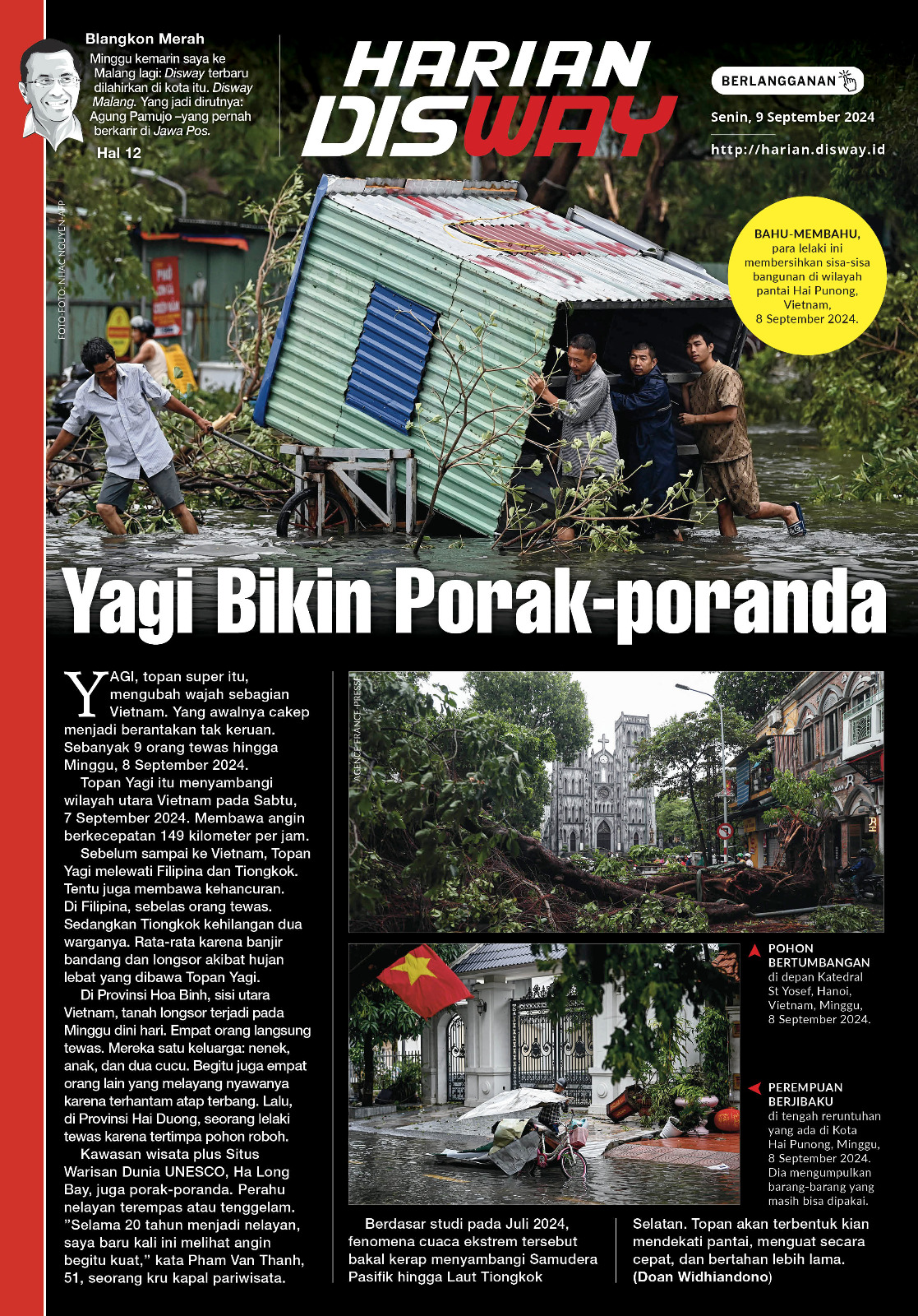 Yagi Bikin Porak-poranda