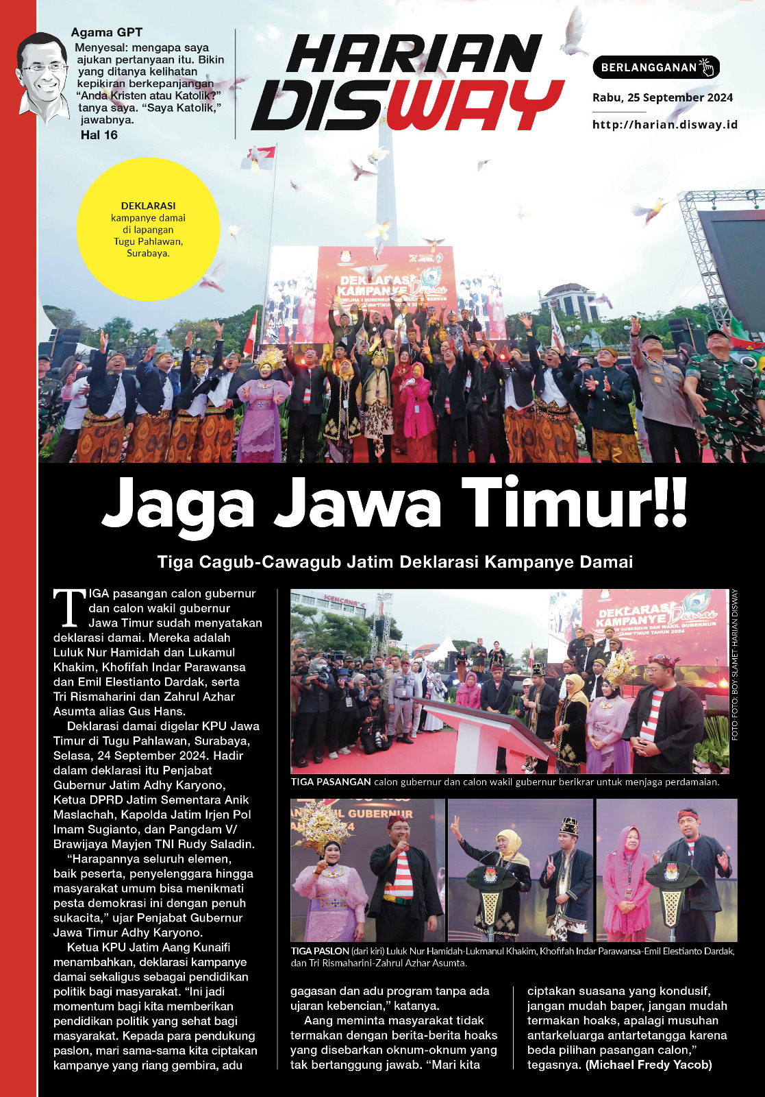 Jaga Jawa Timur!!