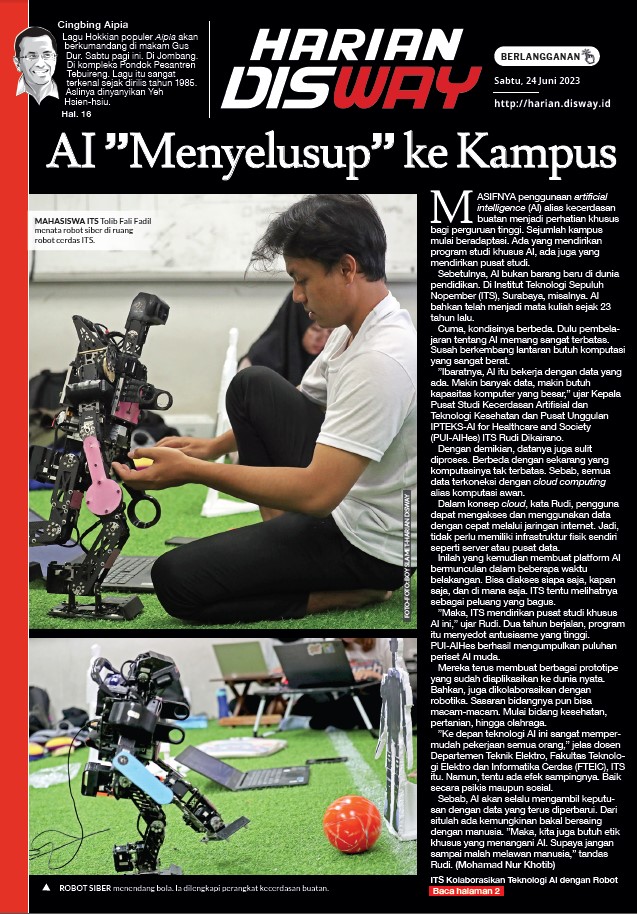 AI ”Menyelusup” ke Kampus