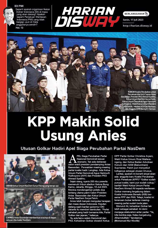 KPP Makin Solid Usung Anies