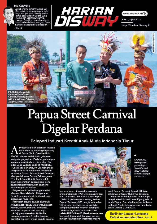 Papua Street Carnival Digelar Perdana