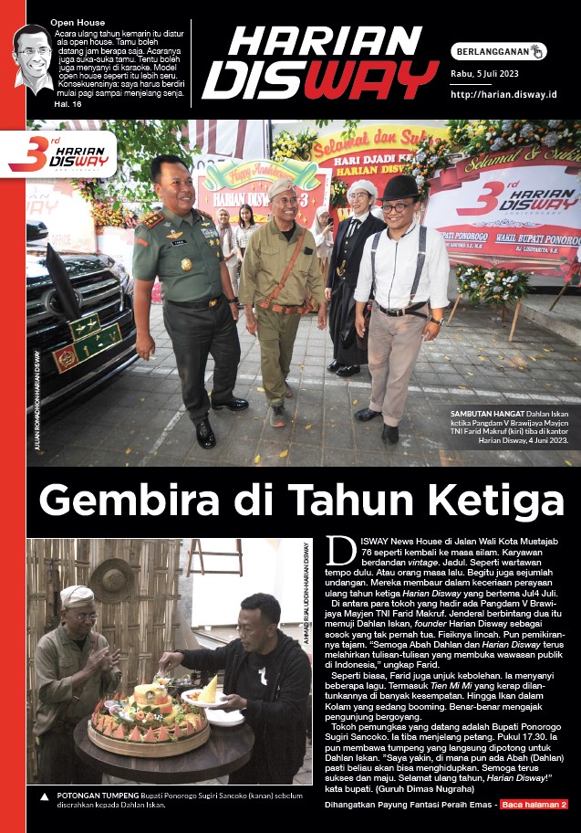 Gembira di Tahun Ketiga