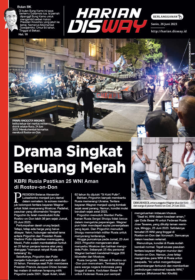 Drama Singkat Beruang Merah