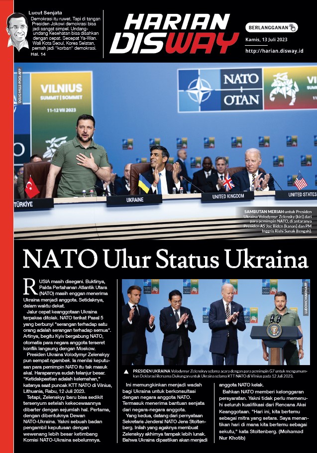 NATO Ulur Status Ukraina