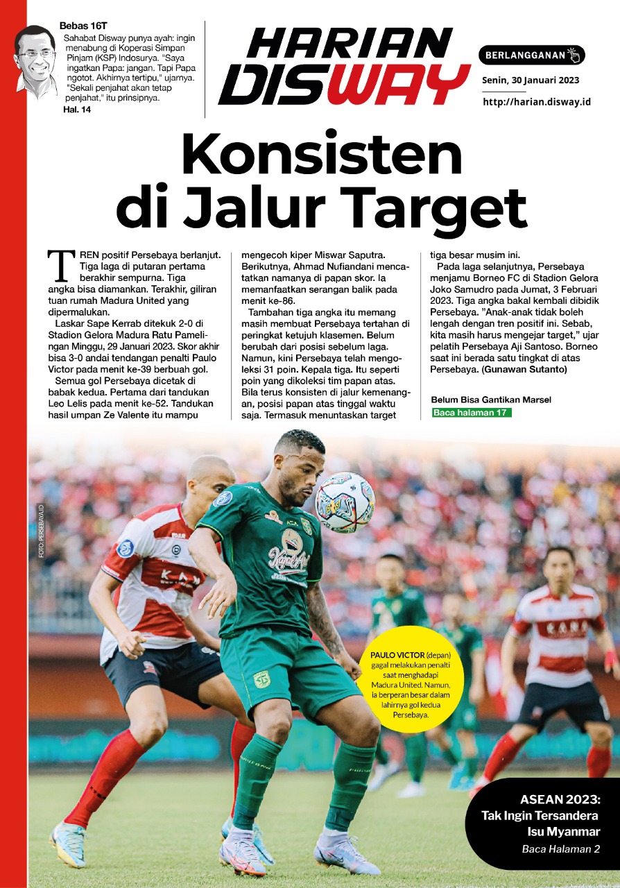 Konsisten di Jalur Target