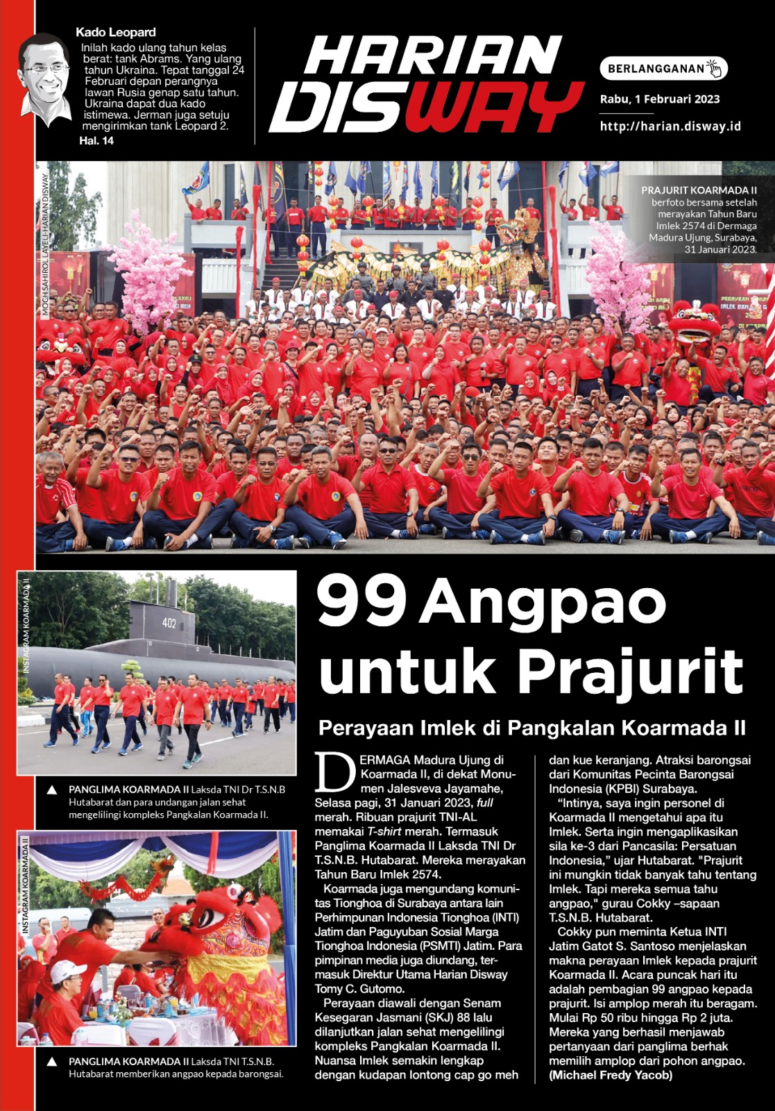 99 Angpao untuk Prajurit