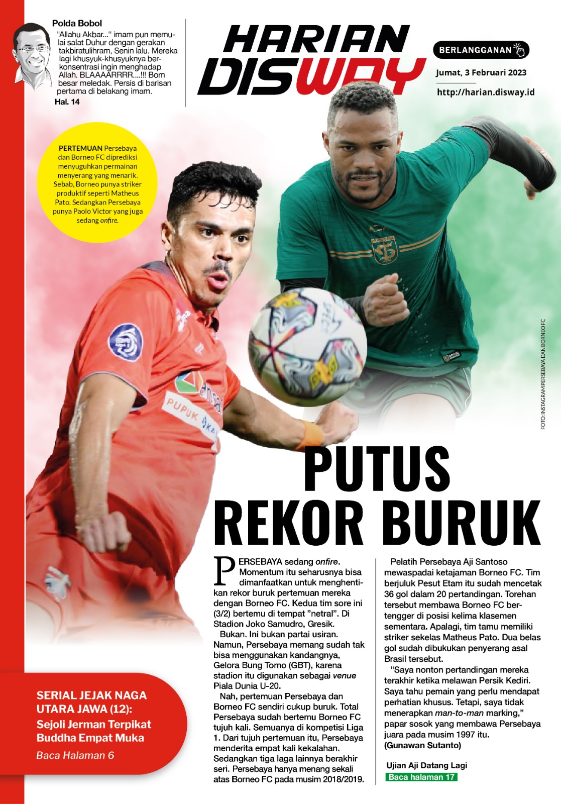 PUTUS REKOR BURUK