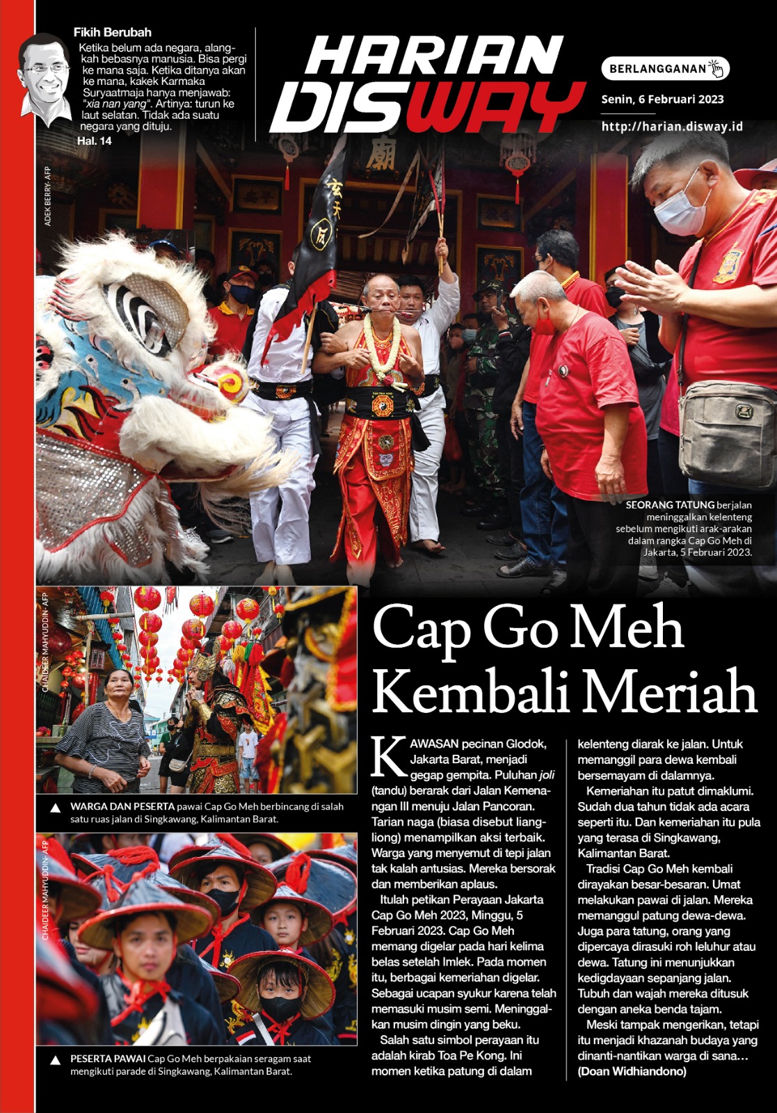 Cap Go Meh Kembali Meriah