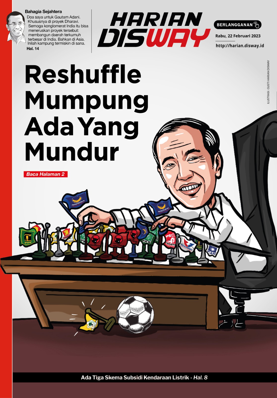 Reshuffle Mumpung Ada Yang Mundur