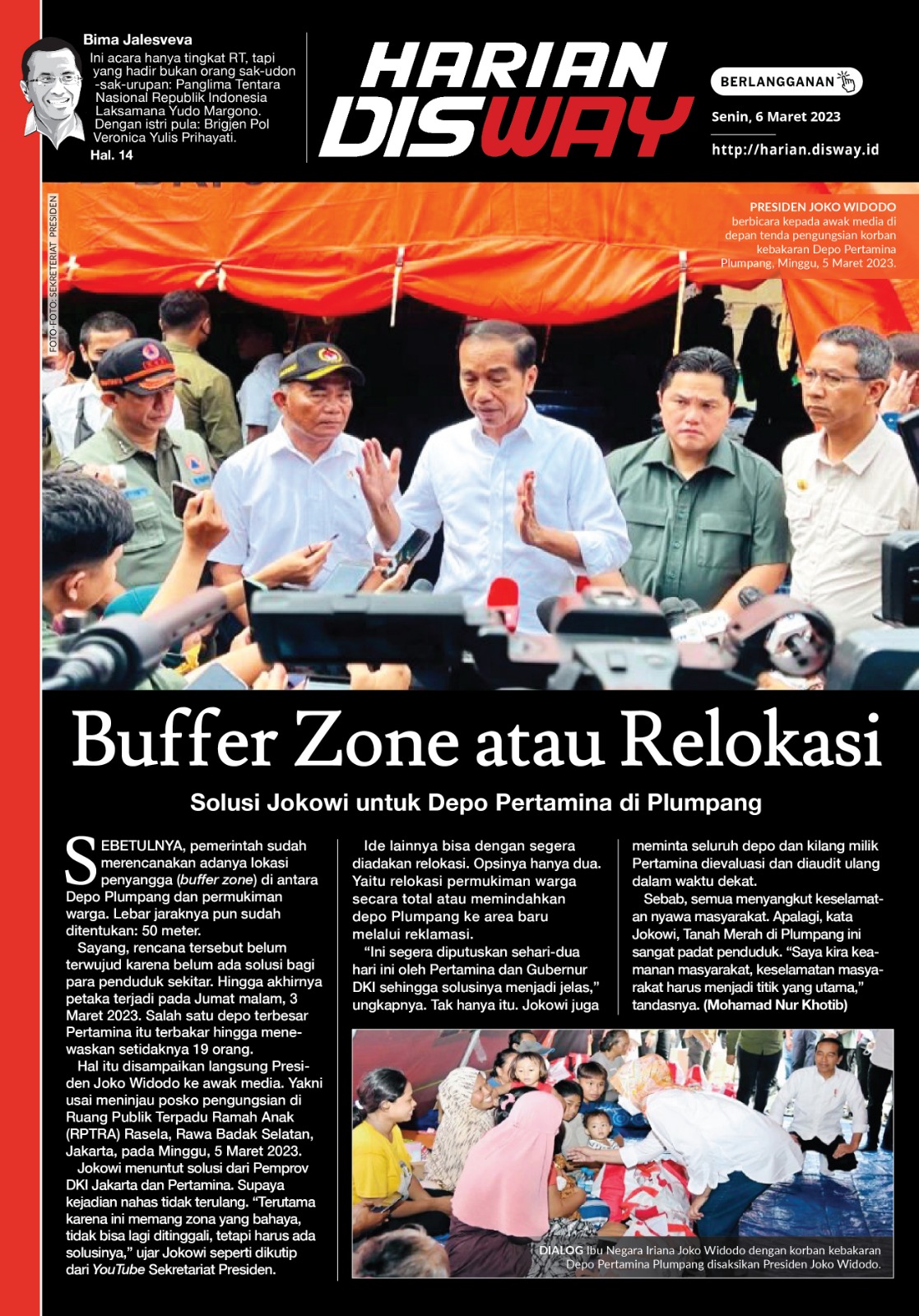 Buffer Zone atau Relokasi