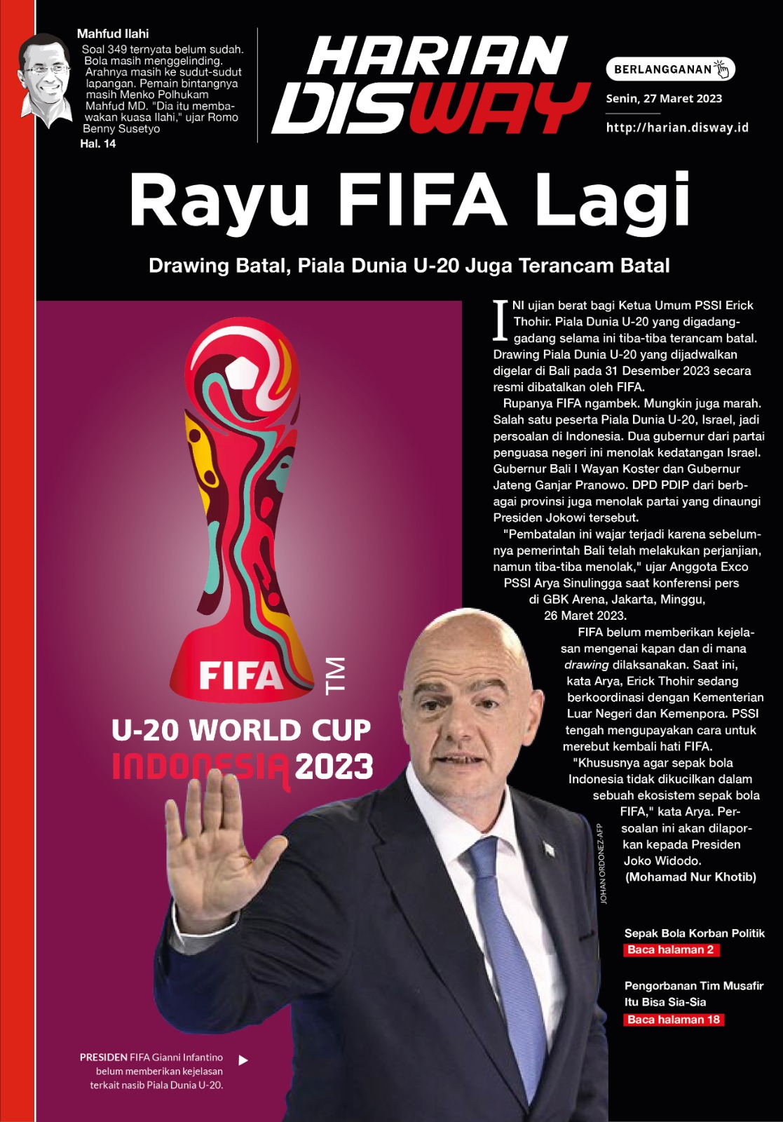 Rayu FIFA Lagi