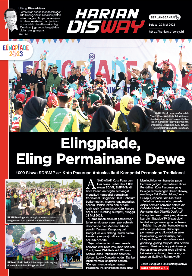 Elingpiade, Eling Permainane Dewe