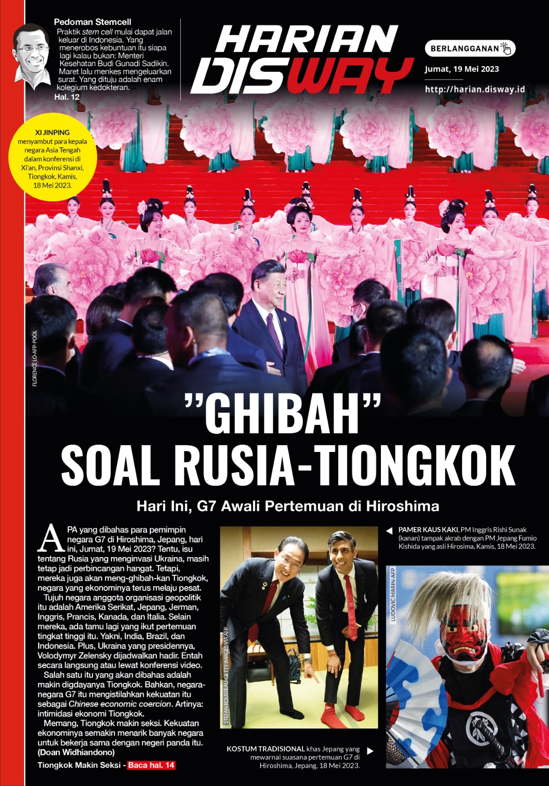 ’’GHIBAH” SOAL RUSIA-TIONGKOK