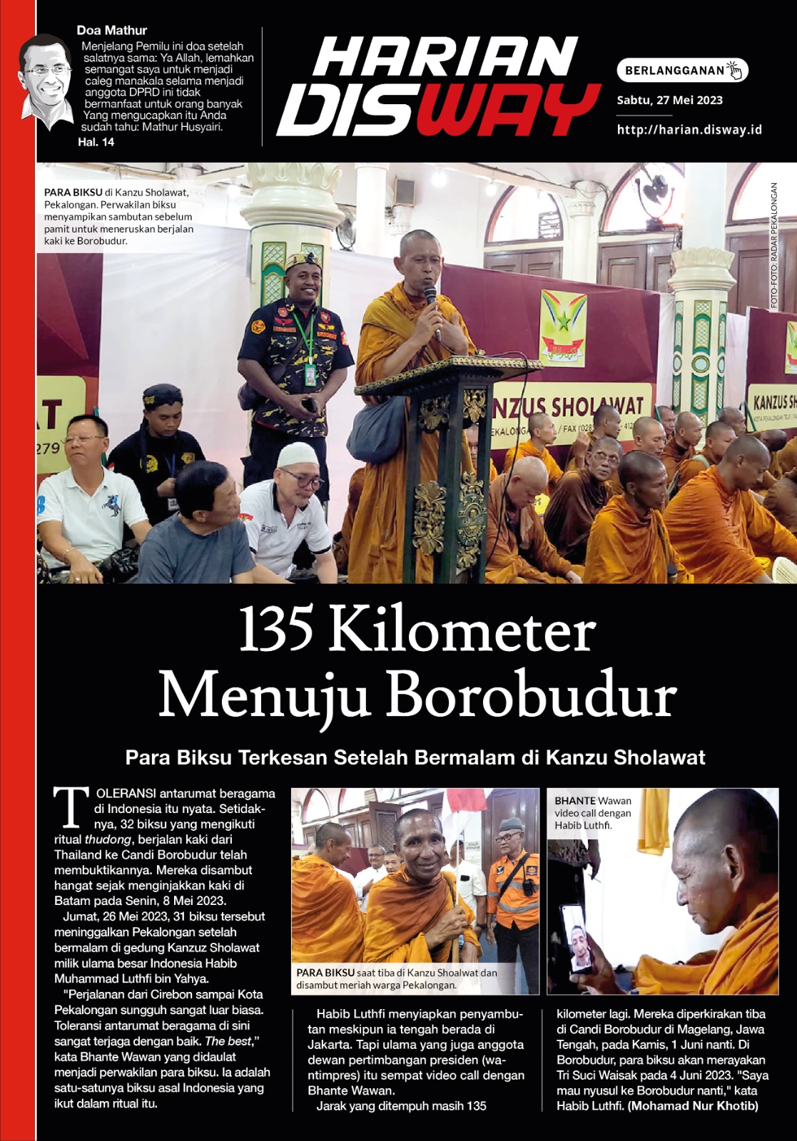 135 Kilometer Menuju Borobudur