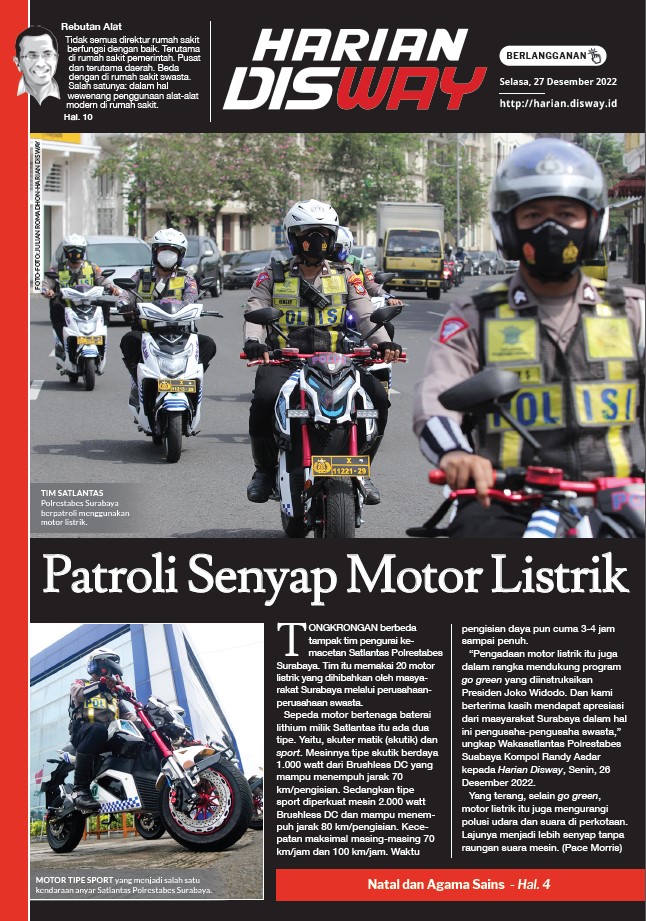 Patroli Senyap Motor Listrik