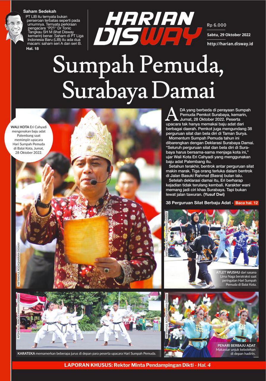 Sumpah Pemuda, Surabaya Damai