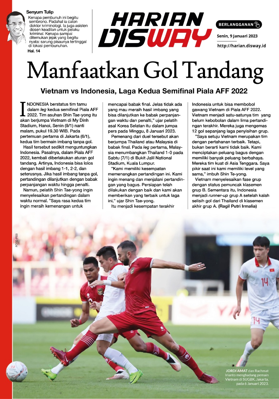 Manfaatkan Gol Tandang