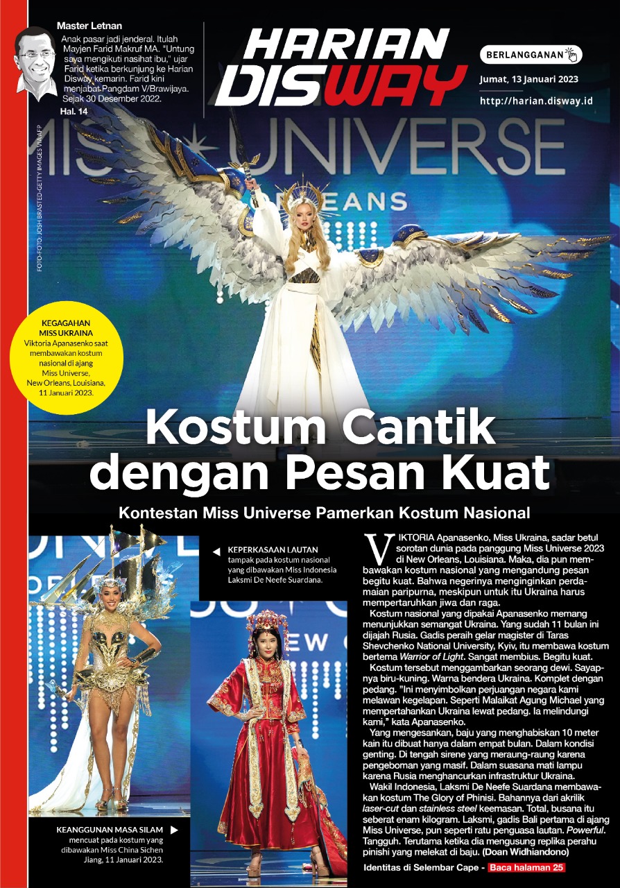 Kostum Cantik dengan Pesan Kuat