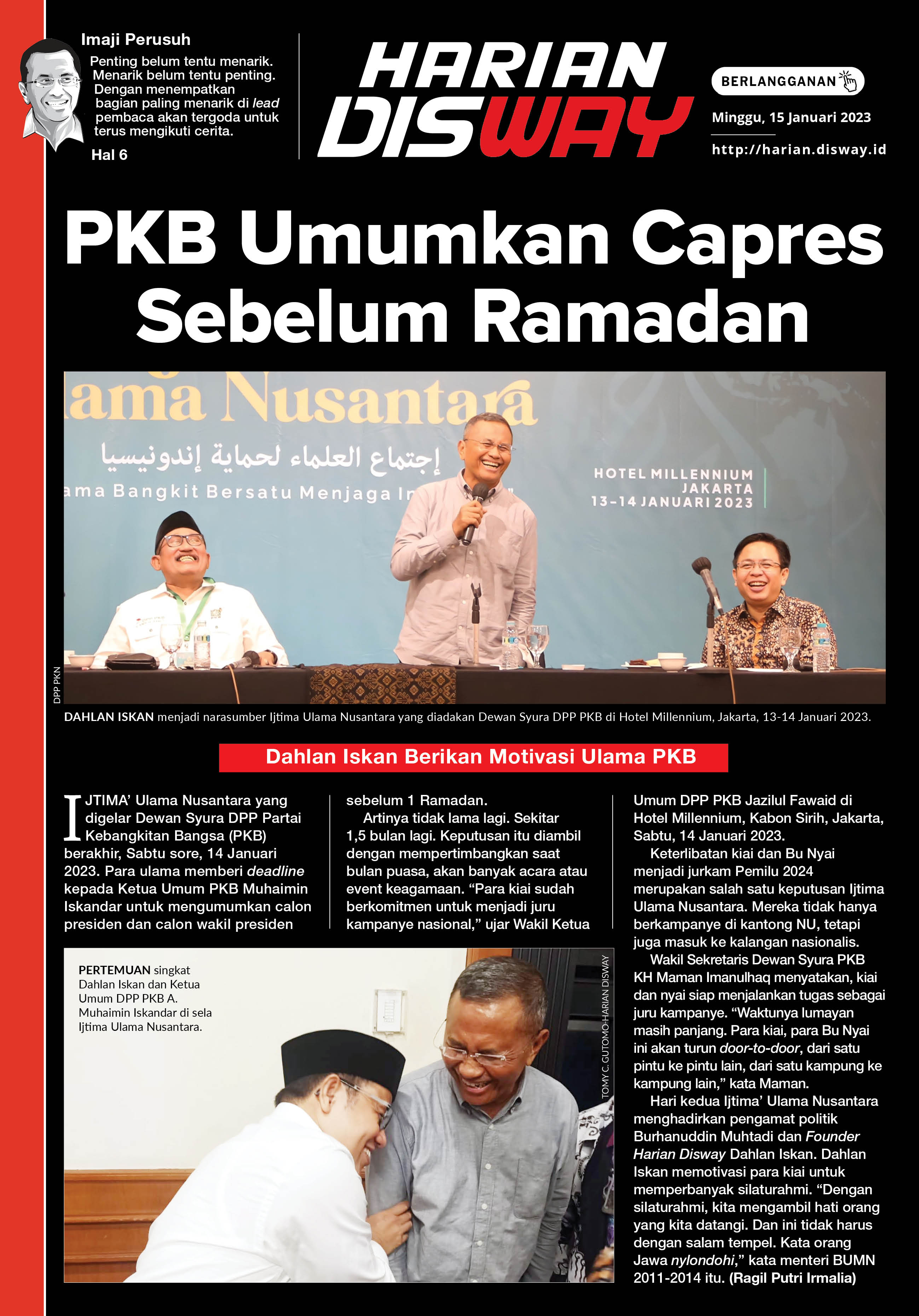 PKB Umumkan Capres Sebelum Ramadan