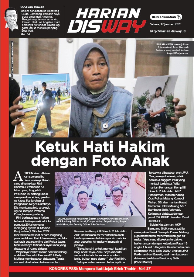 Ketuk Hati Hakim dengan Foto Anak