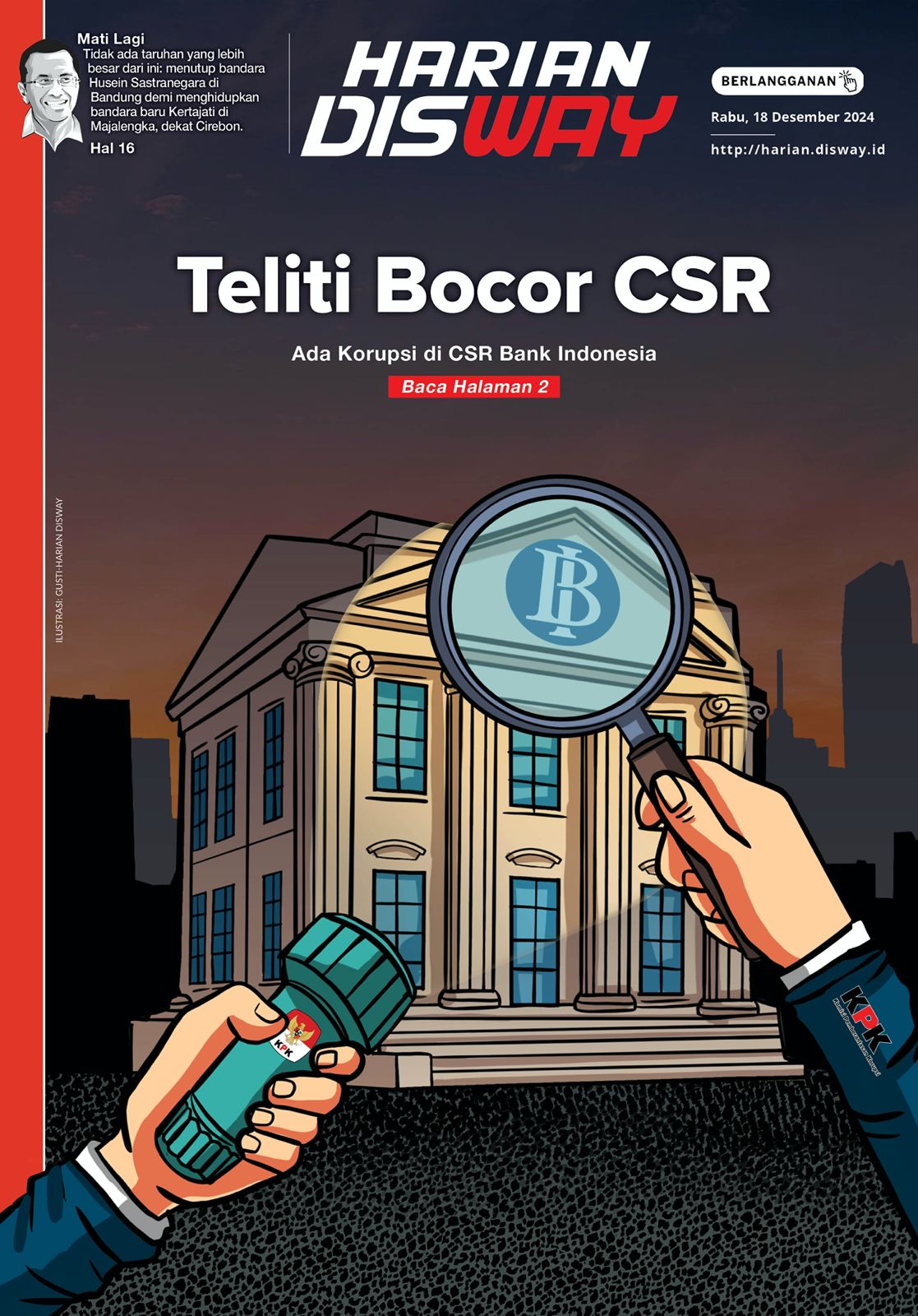 Teliti Bocor CSR