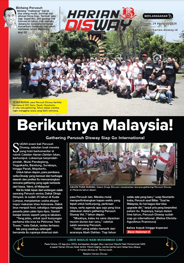 Berikutnya Malaysia!