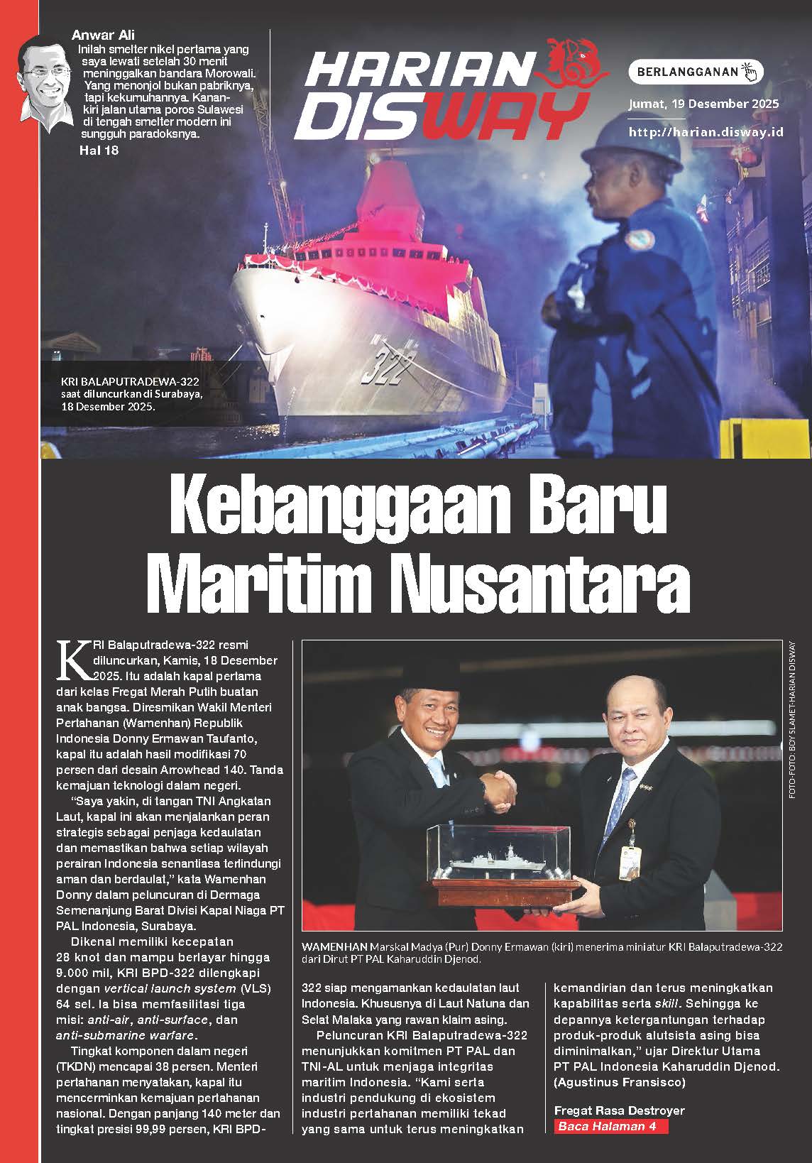 Kebanggaan Baru Maritim Nusantara