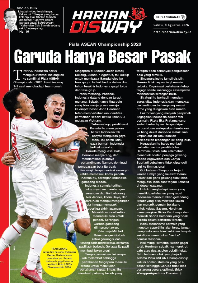 Garuda Hanya Besar Pasak