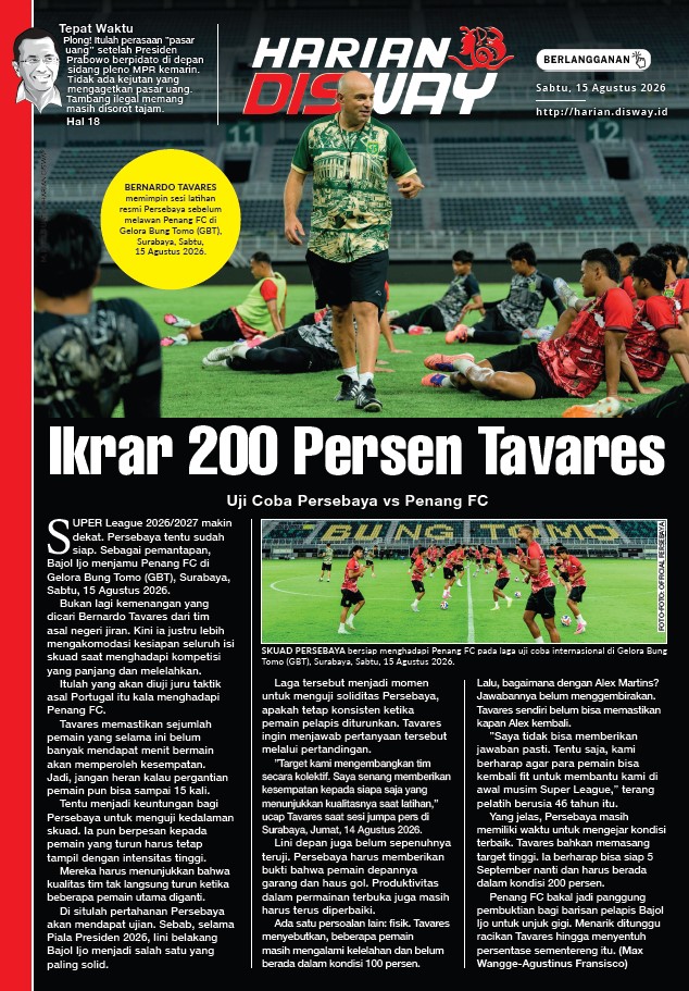 Ikrar 200 Persen Tavares