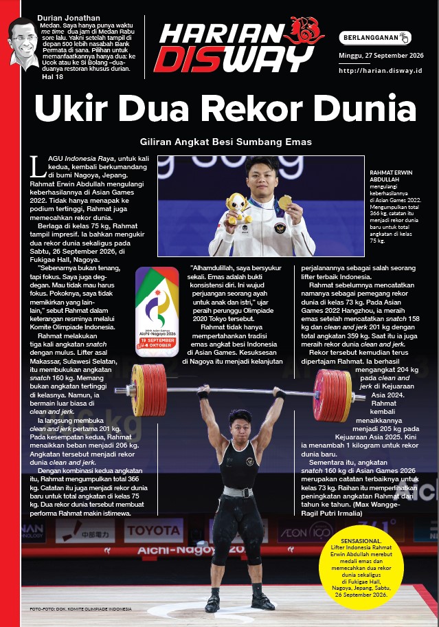 Ukir Dua Rekor Dunia