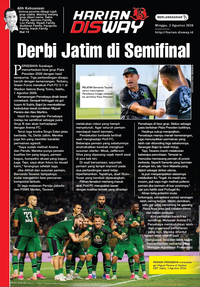 Derbi Jatim di Semifinal
