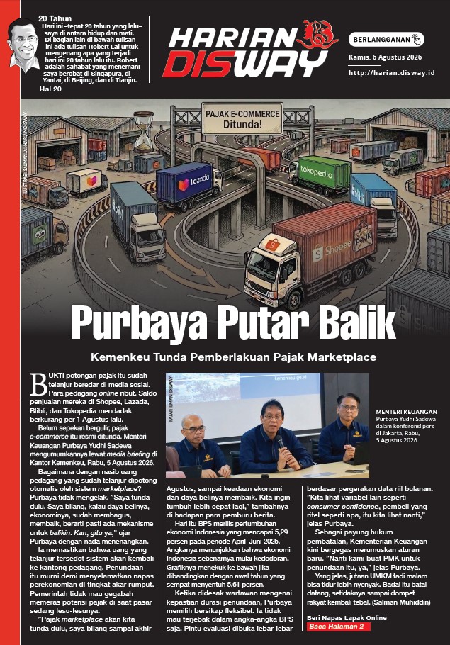 Purbaya Putar Balik