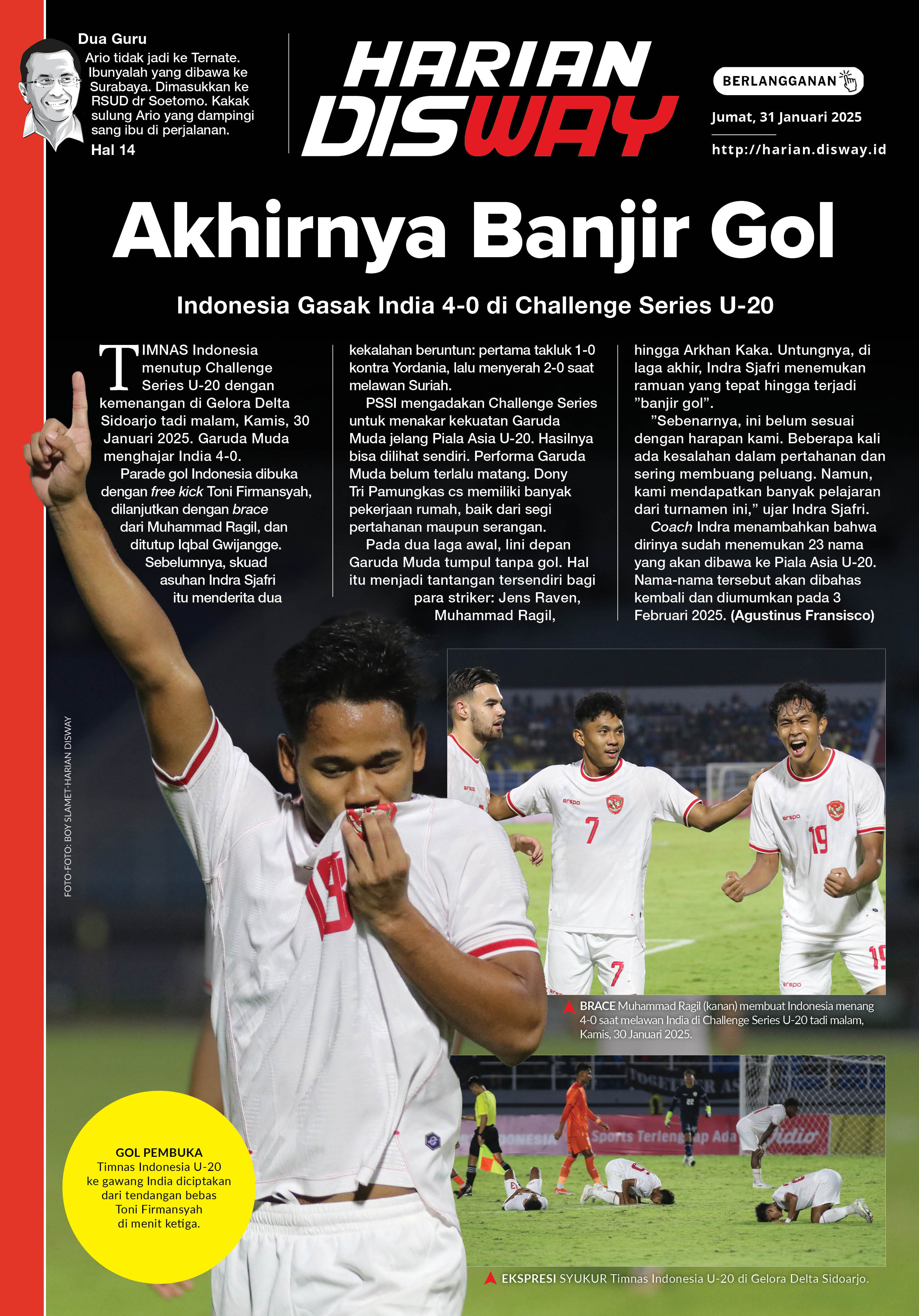 Akhirnya Banjir Gol