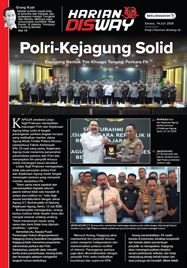 Polri-Kejagung Solid