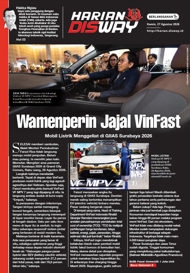 Wamenperin Jajal VinFast