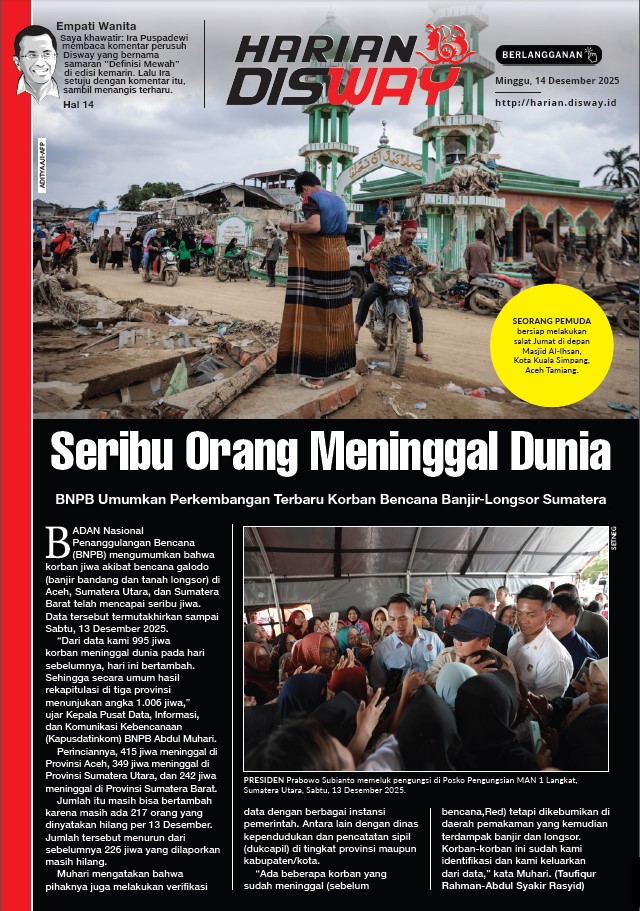 Seribu Orang Meninggal Dunia