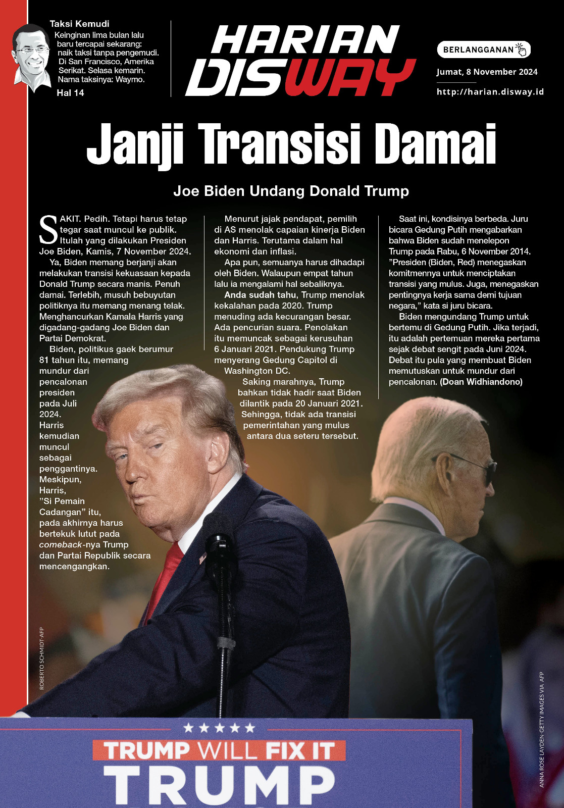 Janji Transisi Damai