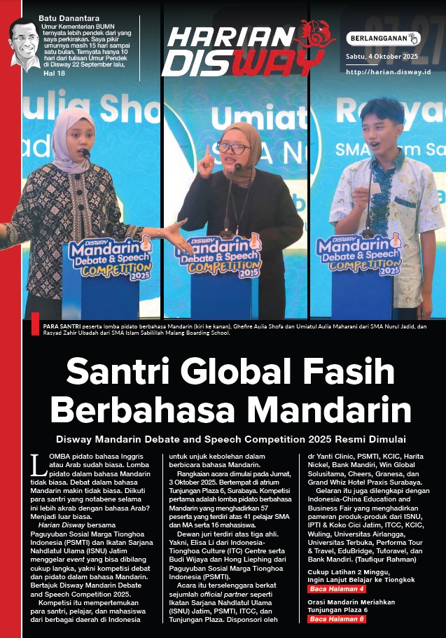 Santri Global Fasih Berbahasa Mandarin