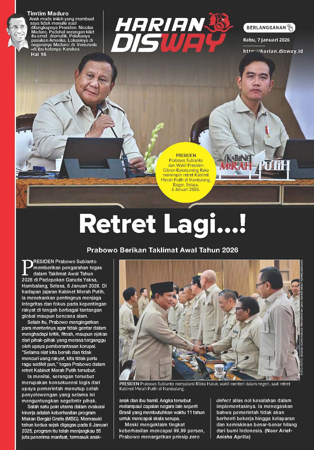 Retret Lagi…!
