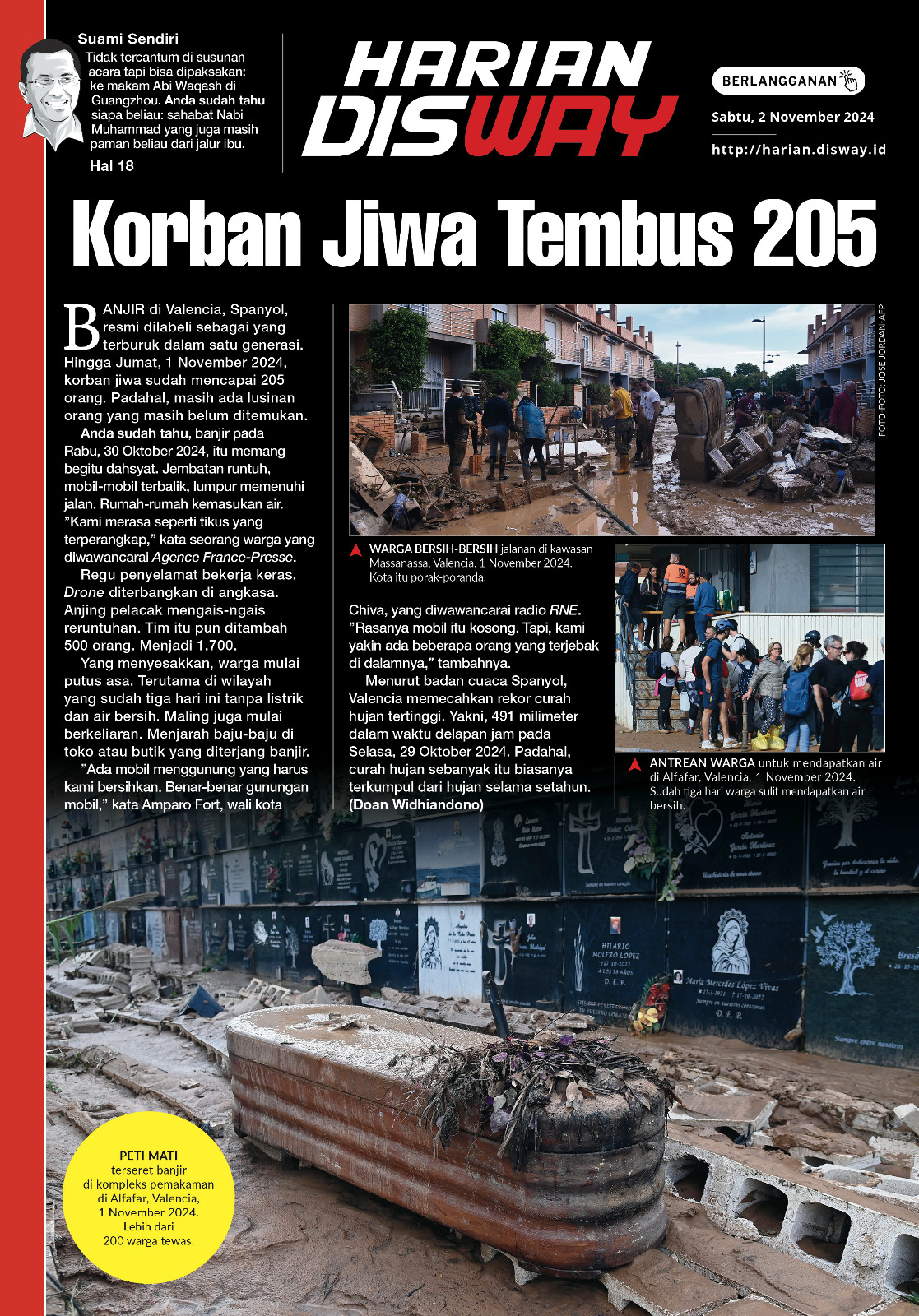 Korban Jiwa Tembus 205