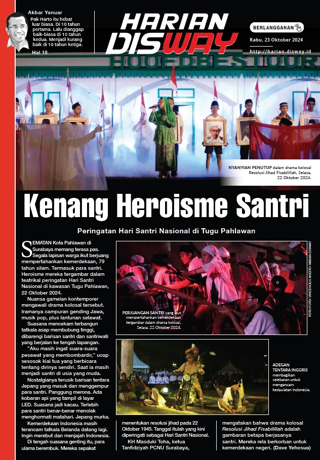 Kenang Heroisme Santri