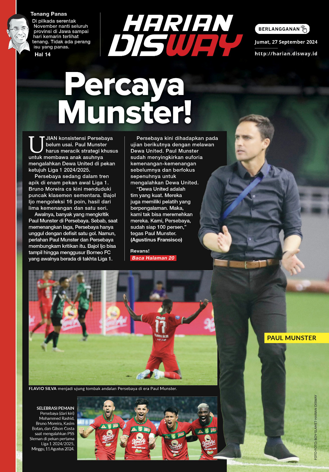 Percaya Munster!