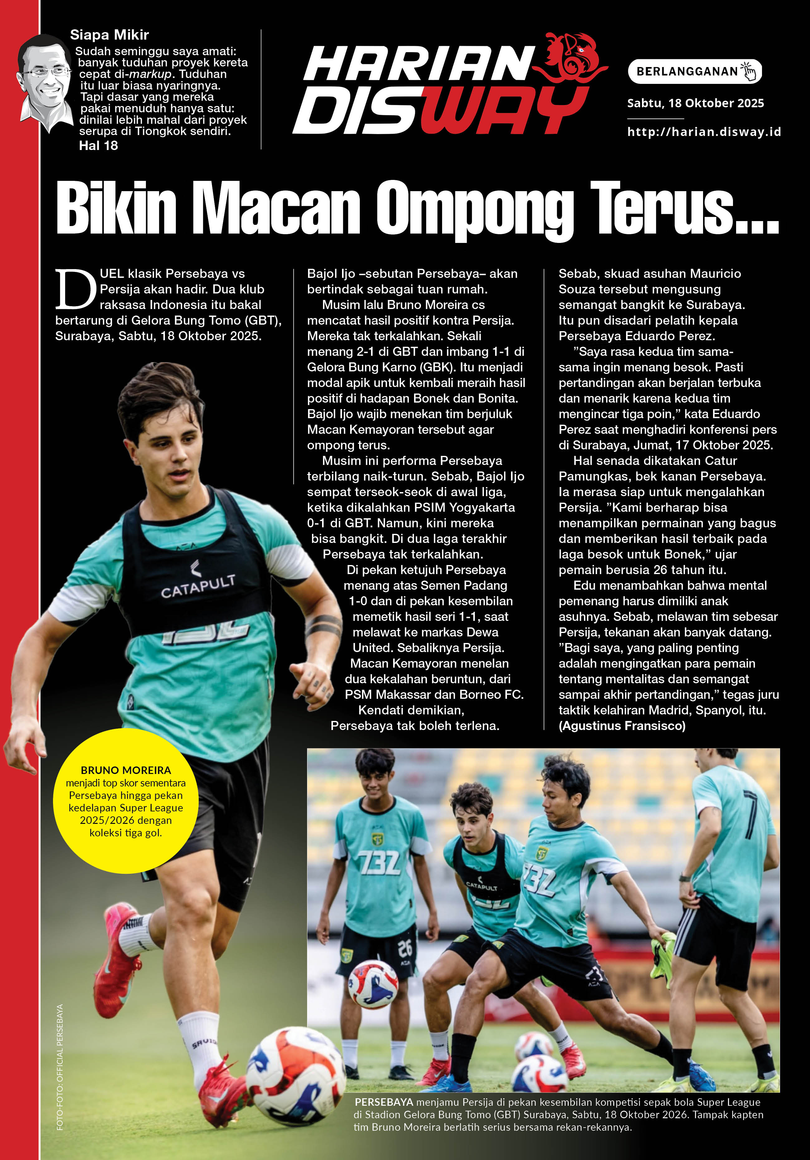 Bikin Macan Ompong Terus...