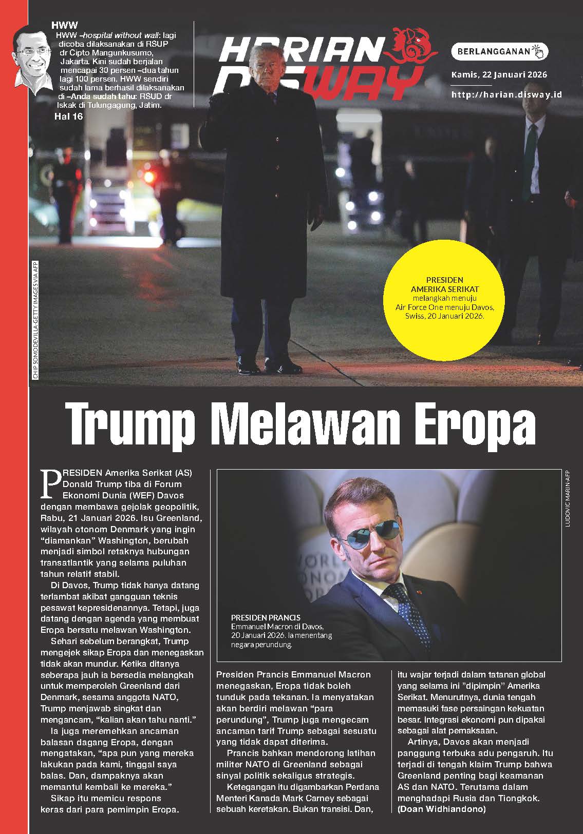 Trump Melawan Eropa