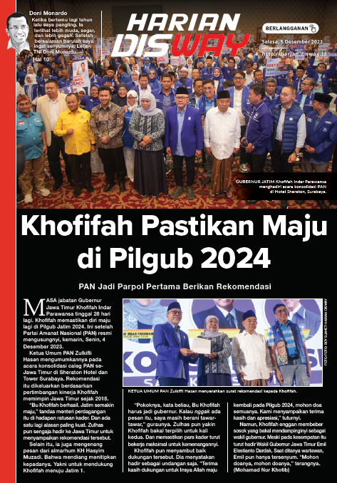 Khofifah Pastikan Maju di Pilgub 2024