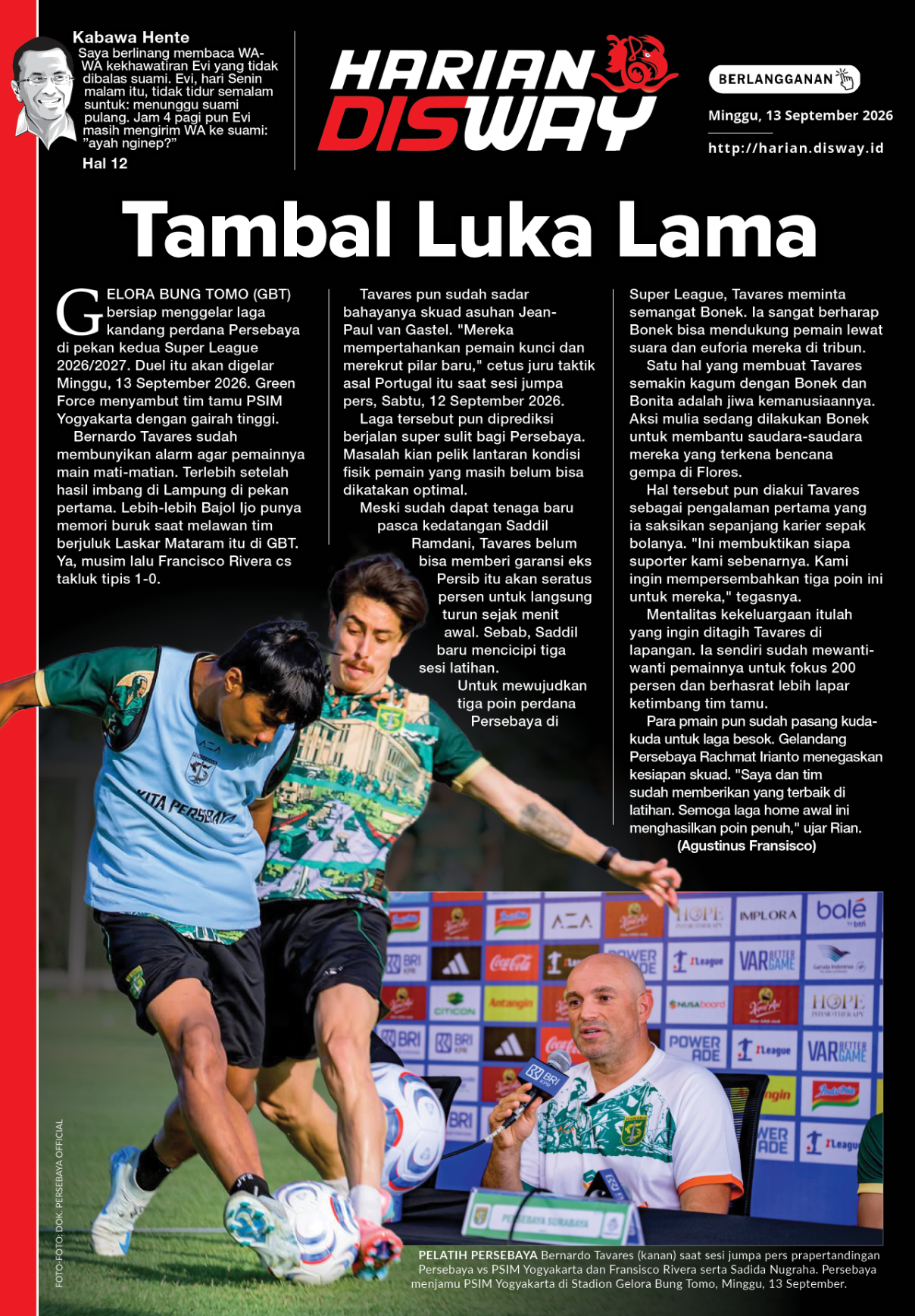 Tambal Luka Lama