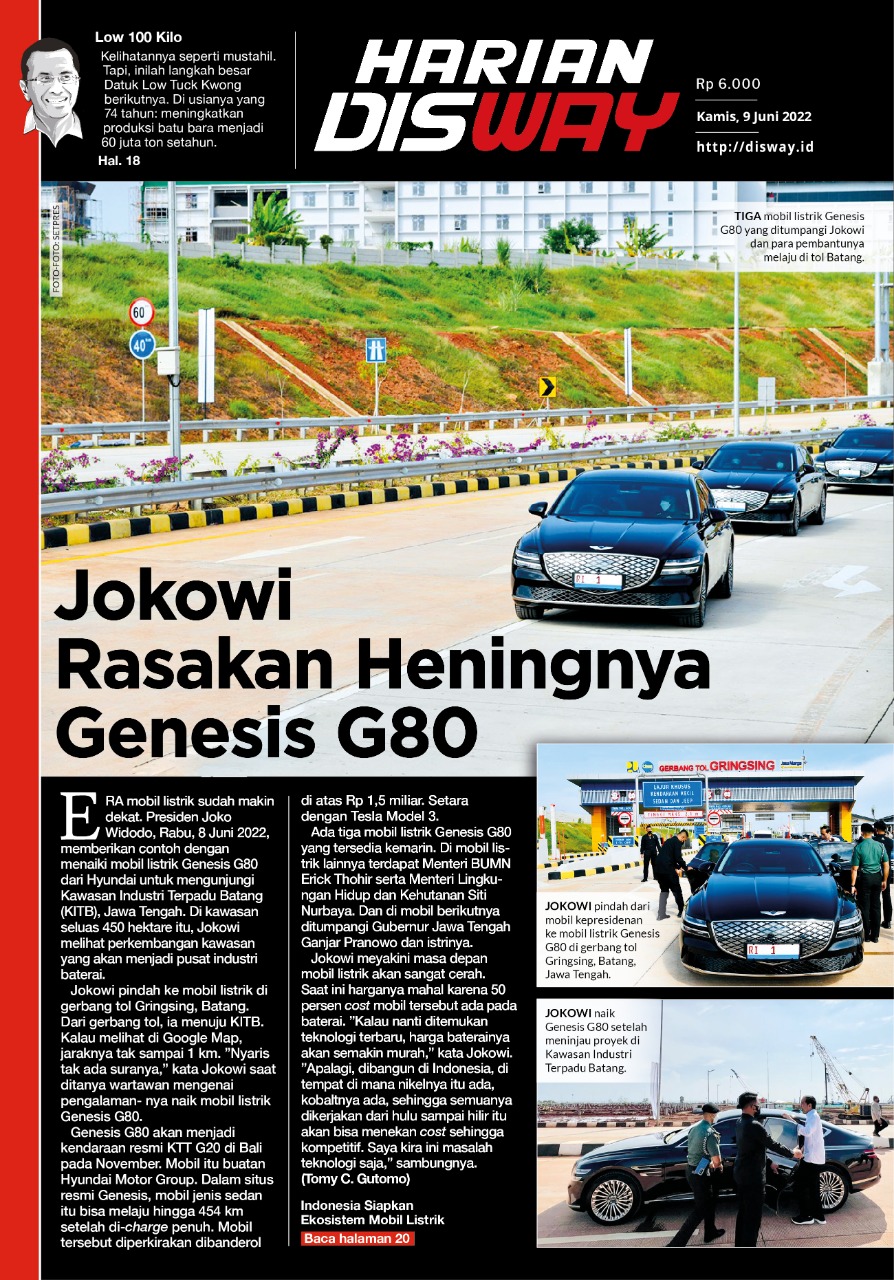 Jokowi Rasakan Heningnya Genesis G80
