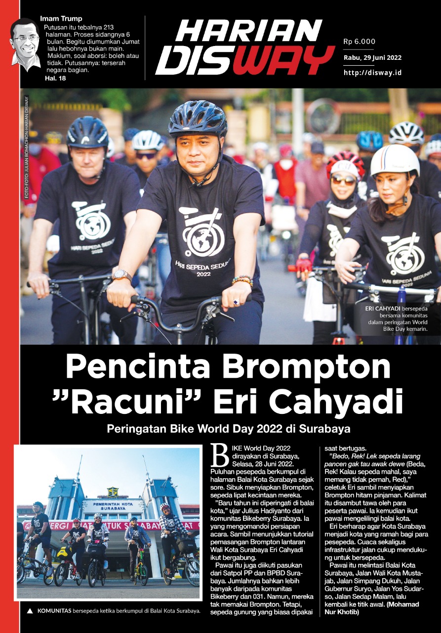 Pecinta Brompton 'Racuni' Eri Cahyadi