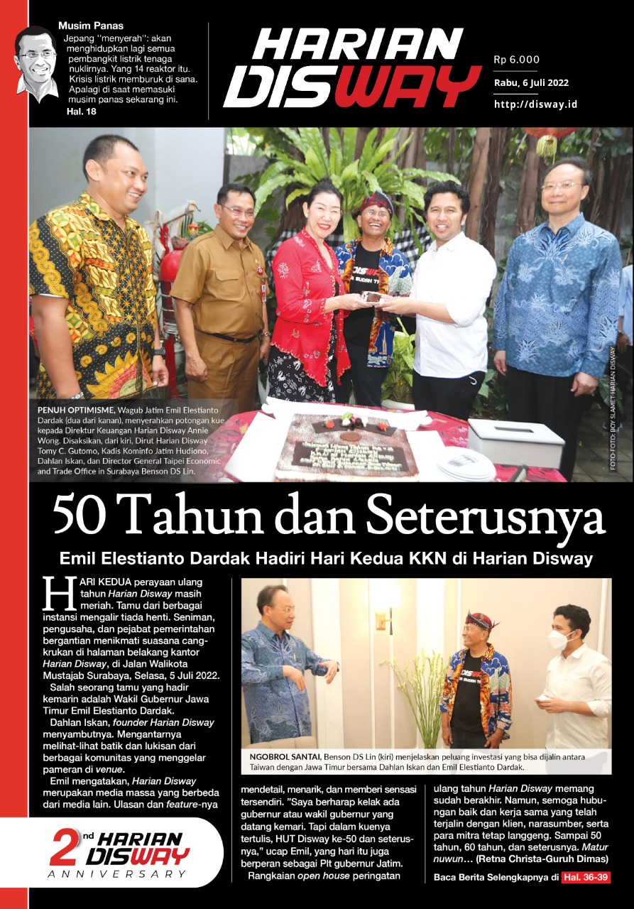 Harian Disway 50 Tahun Lagi