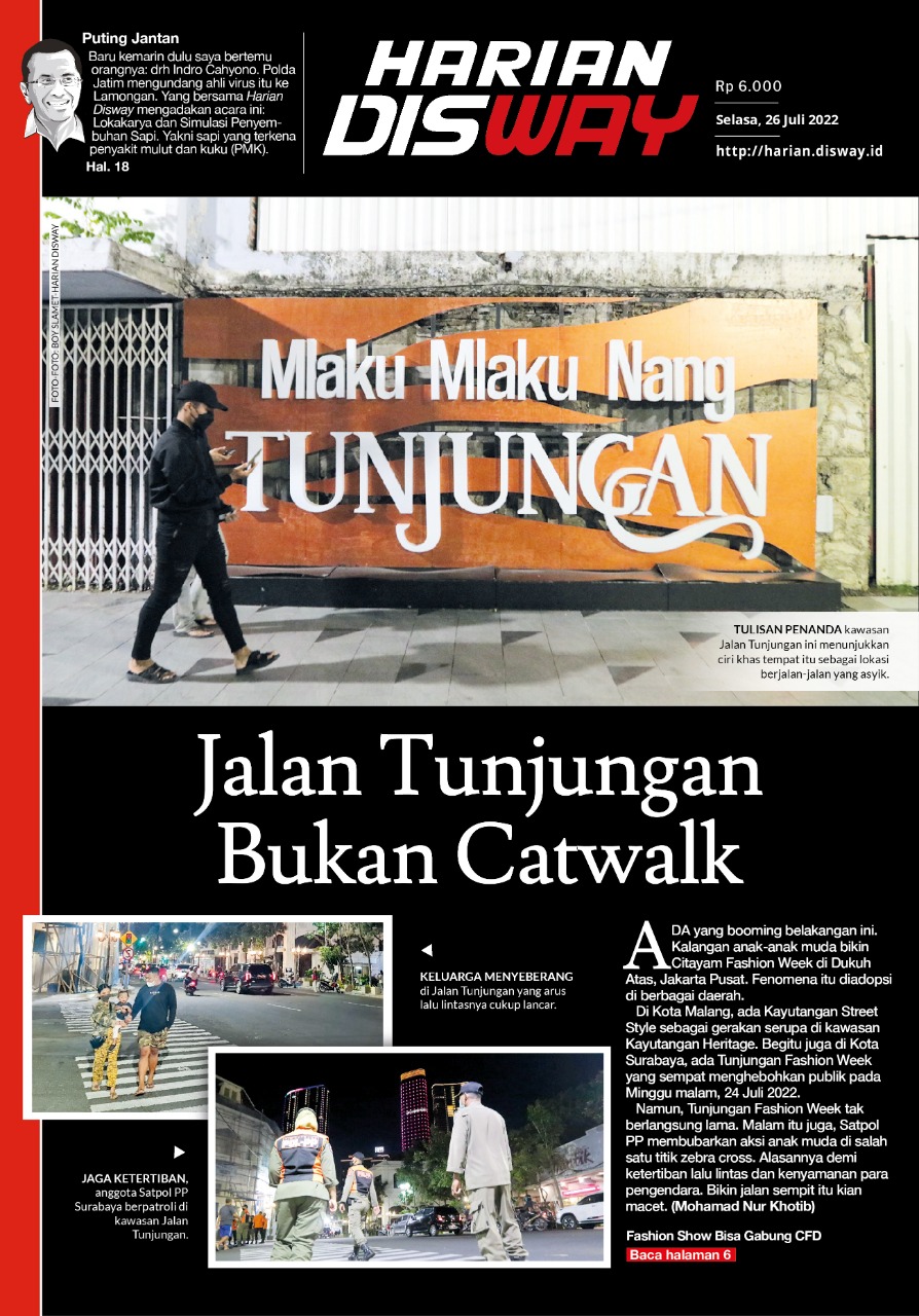 Jalan Tunjungan Bukan Catwalk